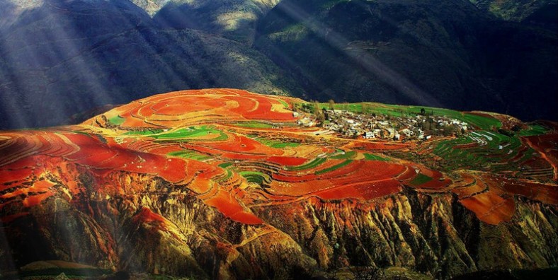 Dongchuan Red Land - God's Magic Palette in Yunnan, China