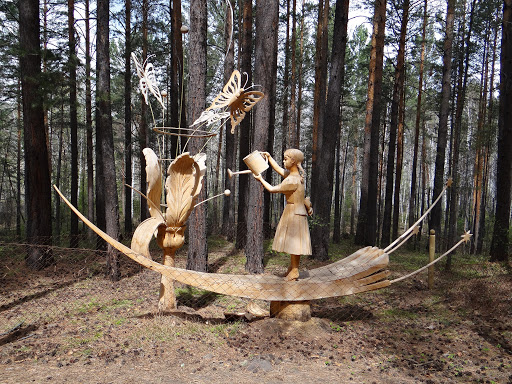 Lukomorye Wooden Sculpture Park, Russia