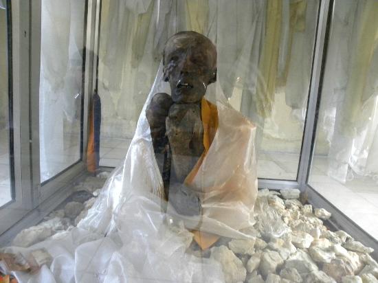 A 500 Year Old Tibetan Mummy of Monk Sangha Tenzing at Gue Village, Spiti